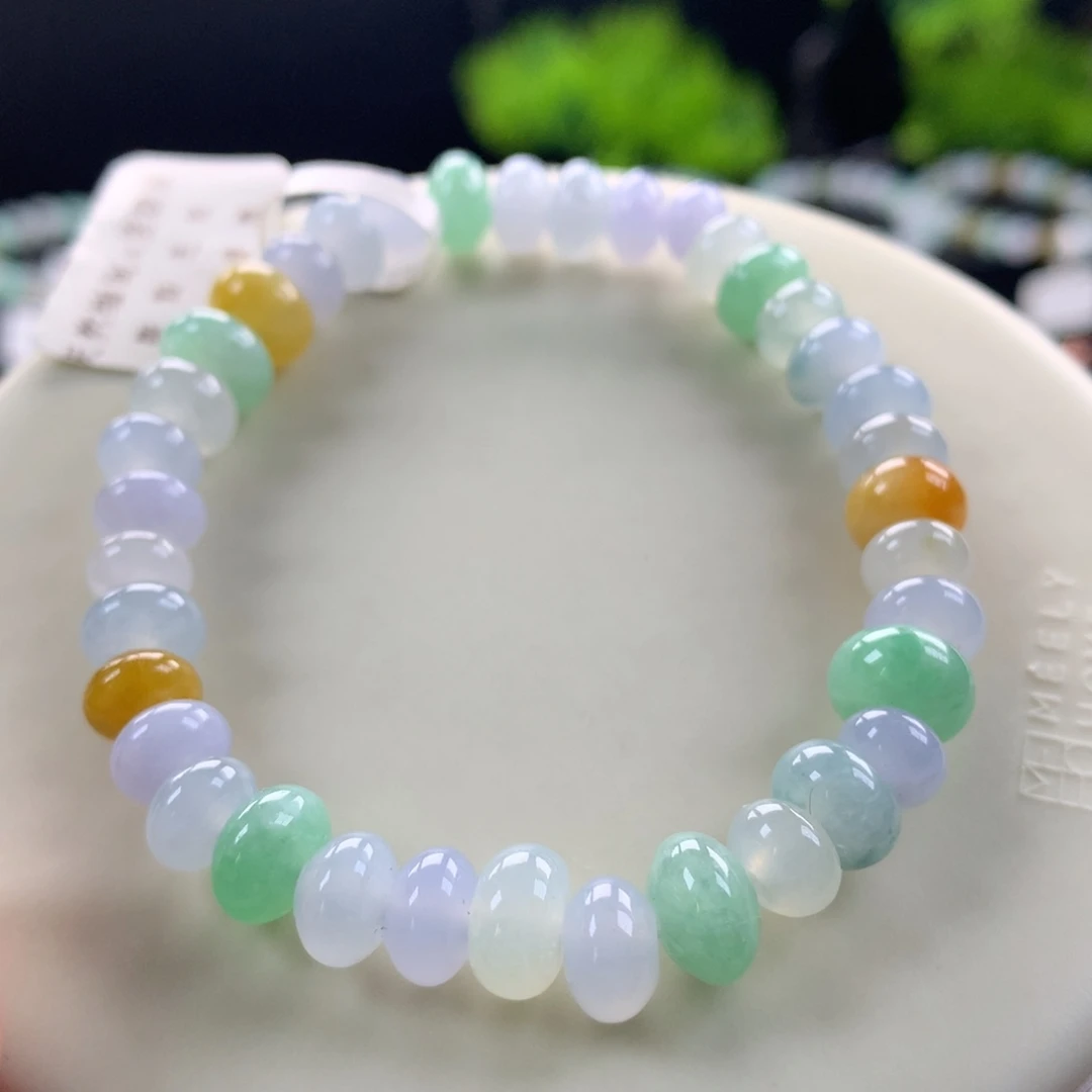 翡翠未镶嵌手链卡8