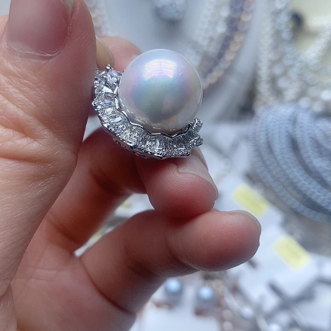 未镶嵌吊坠淡水珍珠