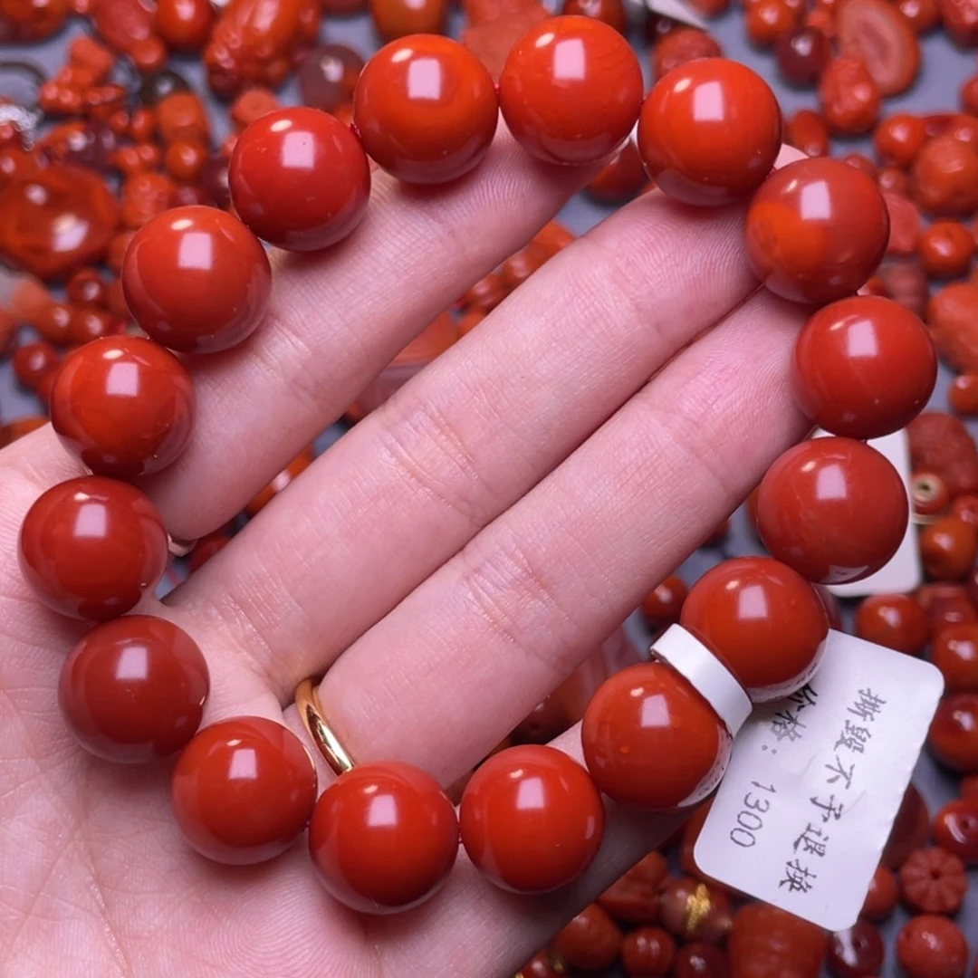 南红玛瑙配饰13.3未镶嵌旭**升