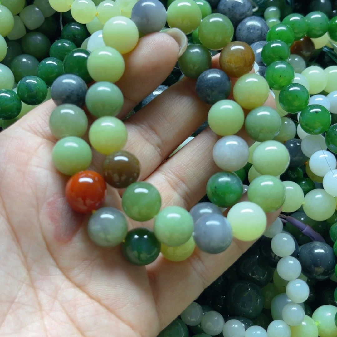 和田玉手链未镶嵌多样性