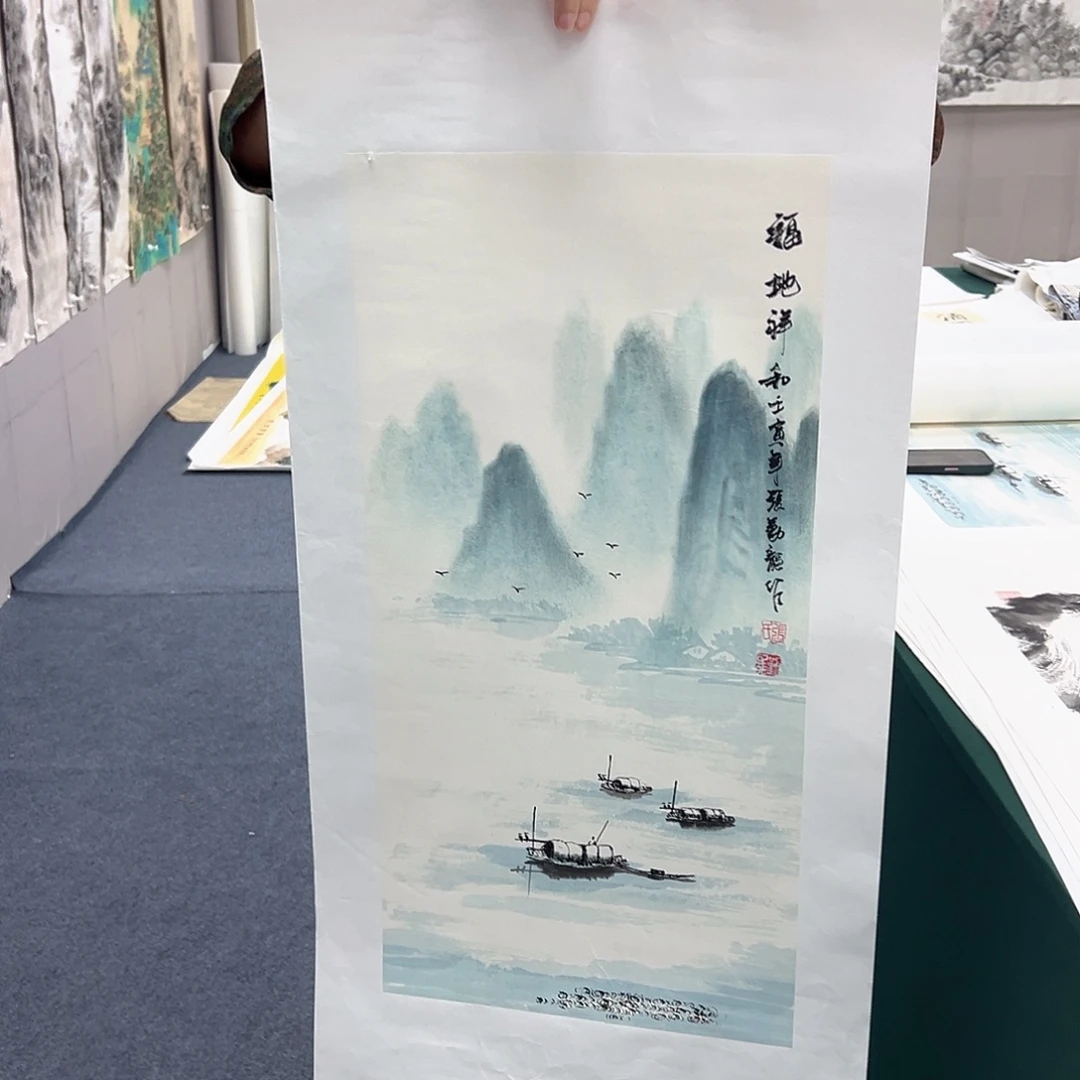 国画宣纸国画纯手绘作品