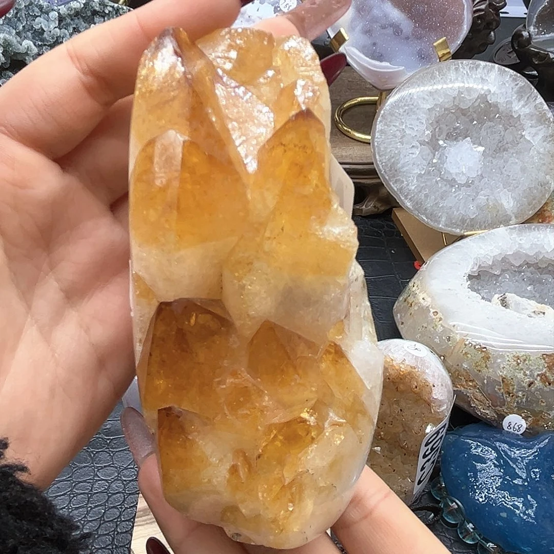 水晶大型摆件（非配饰）未镶嵌糕*