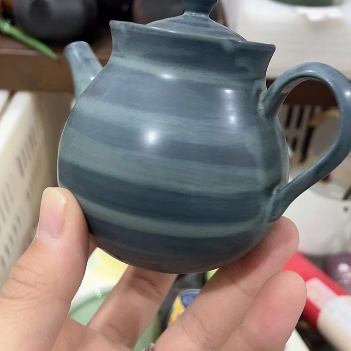陶瓷茶具全部清清完回家过年