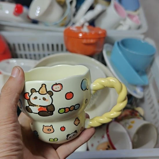 瓷片陶瓷杯碗盘微介意慎拍
