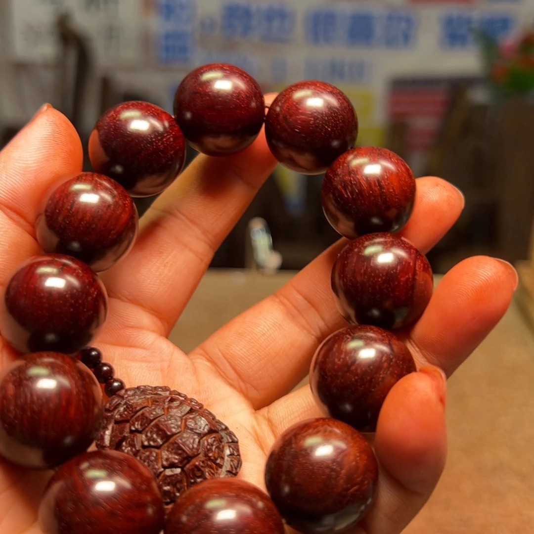 檀香紫檀（小叶紫檀）手串2.0