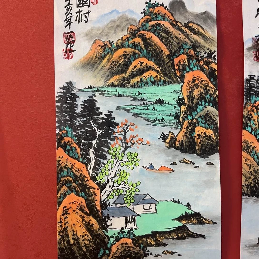 横款精品书画作品欣赏