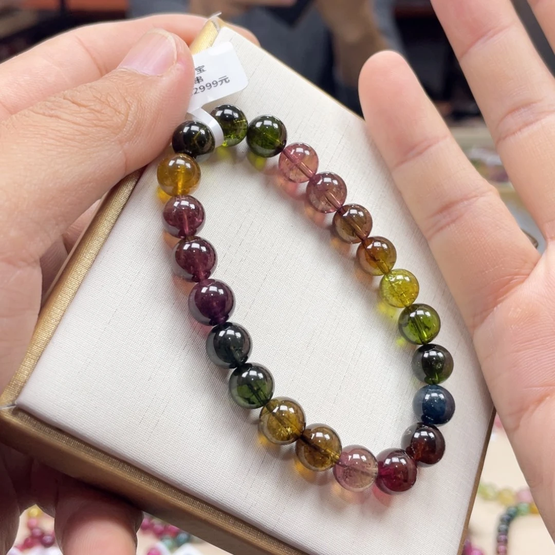 碧玺手串未镶嵌8.5mmmmmmmmmm