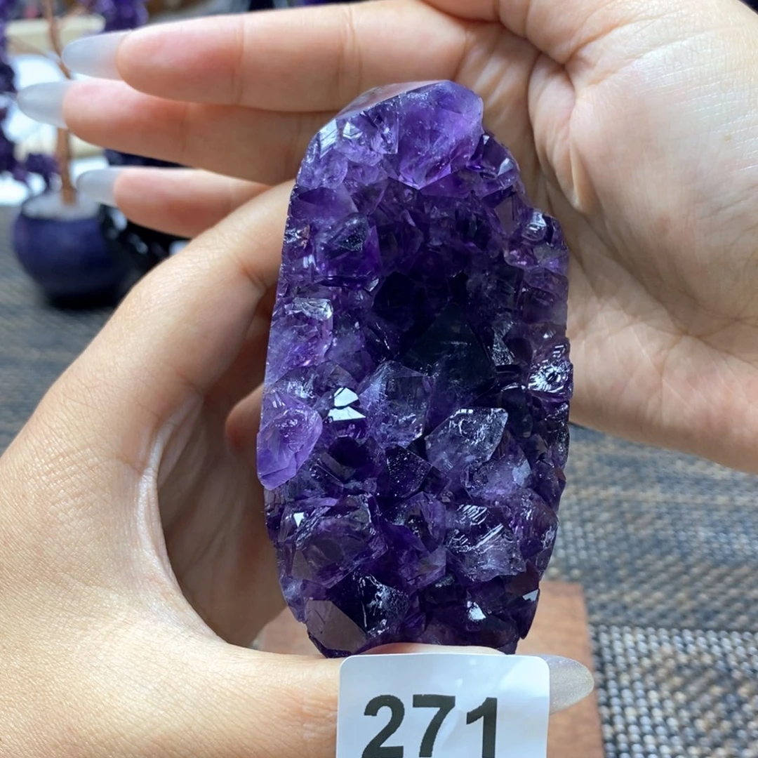 大型摆件（非配饰）紫晶未镶嵌