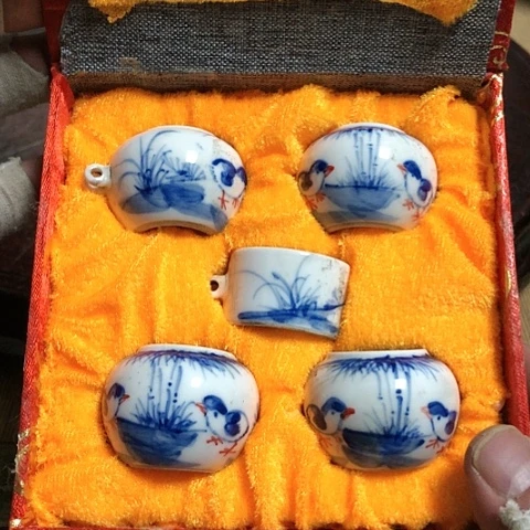 【闪购商品】瓶二**八陶瓷瓷器手工手绘青花瓷