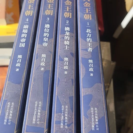 大金王朝四本一套，熊召政著。