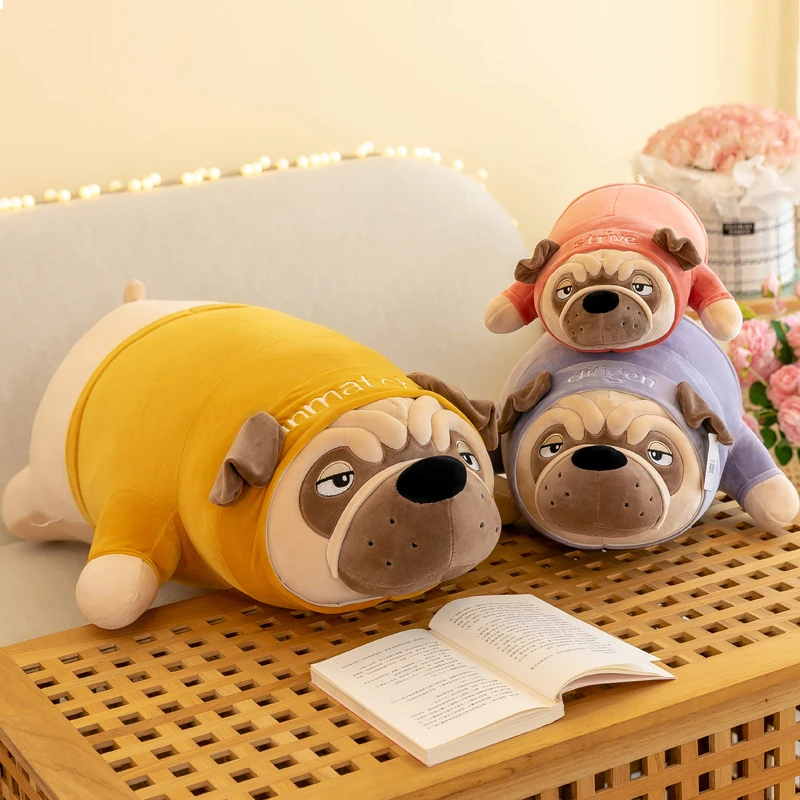 跨境沙皮狗公仔玩偶毛绒玩具可爱睡觉抱枕夹腿布娃娃大号床上礼物