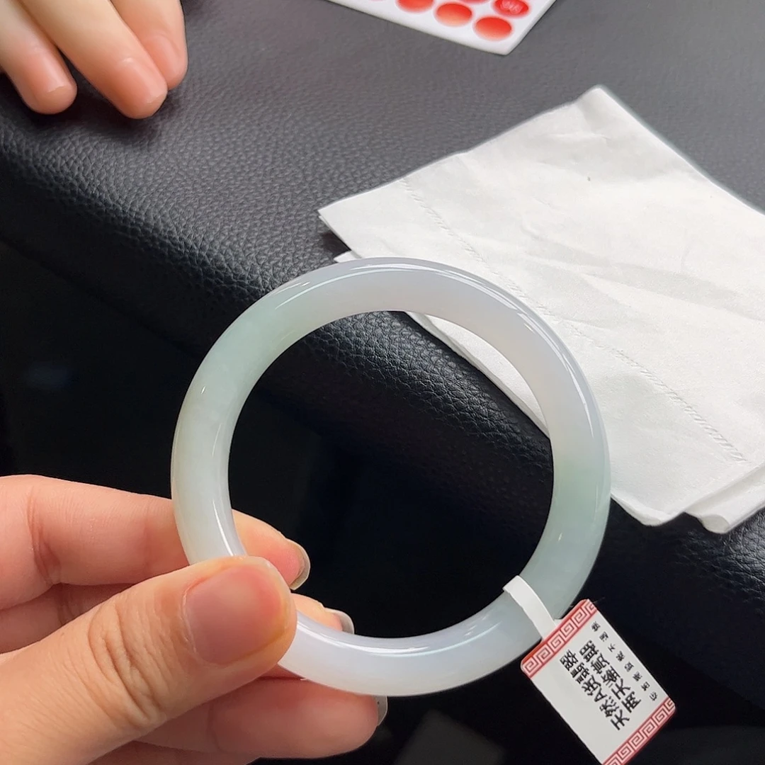 翡翠未镶嵌手镯52/53号44