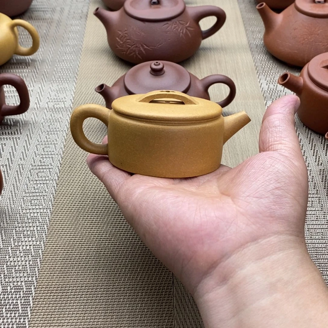 茶壶紫砂紫砂汉瓦