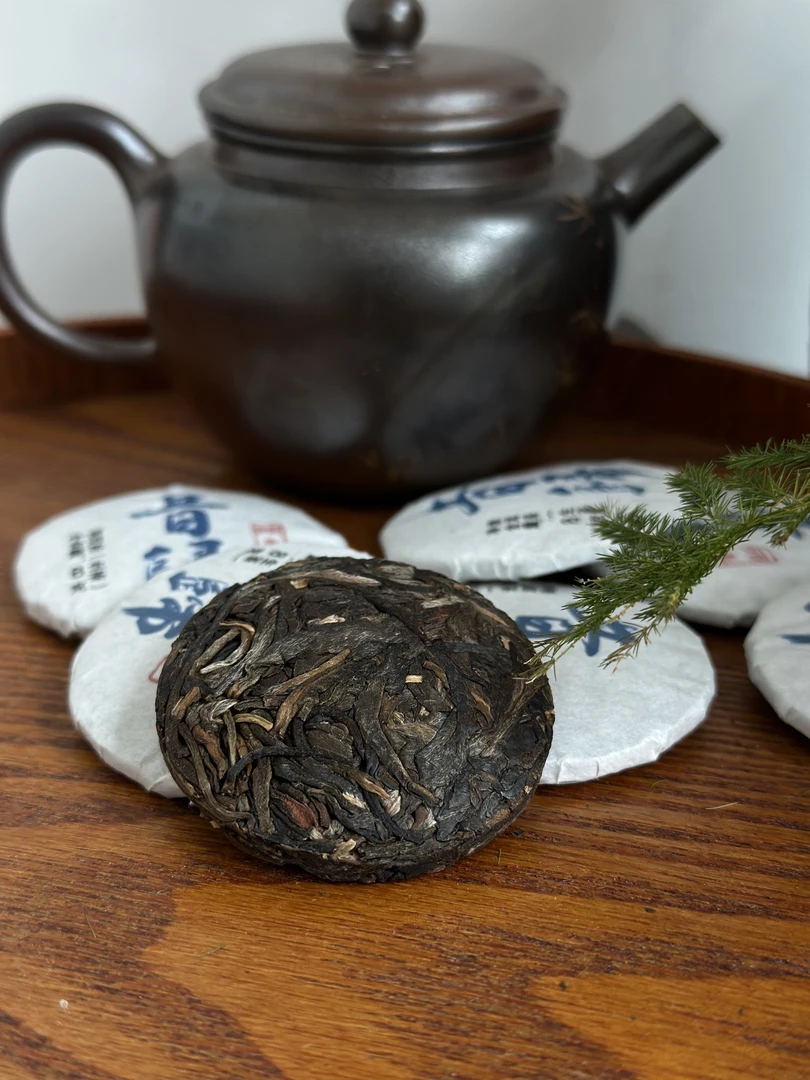 2019年昔归高端生普小饼100g