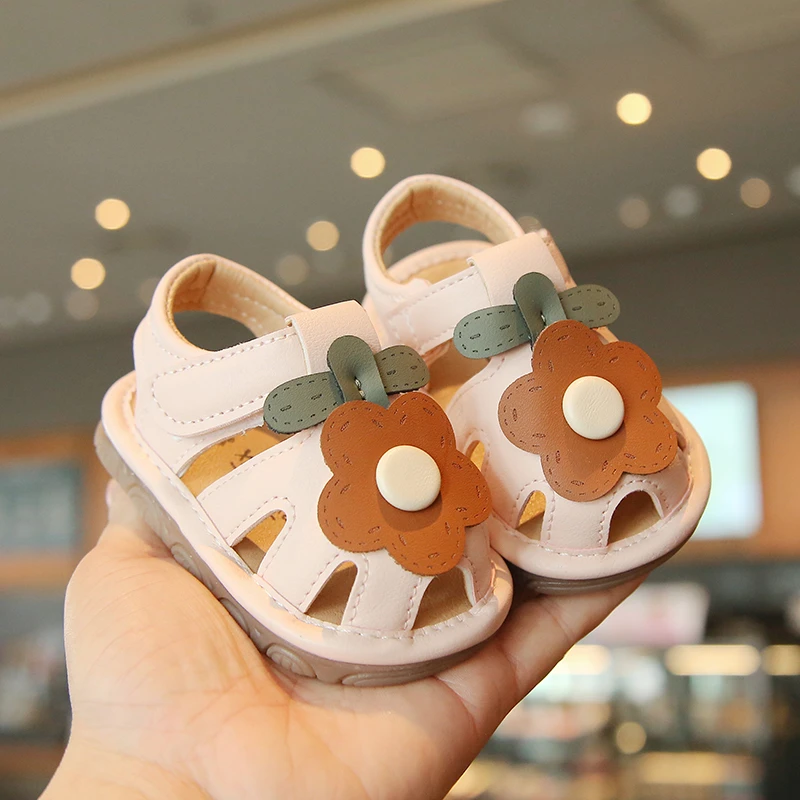 夏季宝宝新款叫叫鞋0-2岁婴幼儿叫叫鞋助力宝宝学走第一步