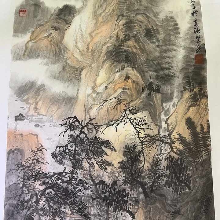 国画张照兵国画作品原作