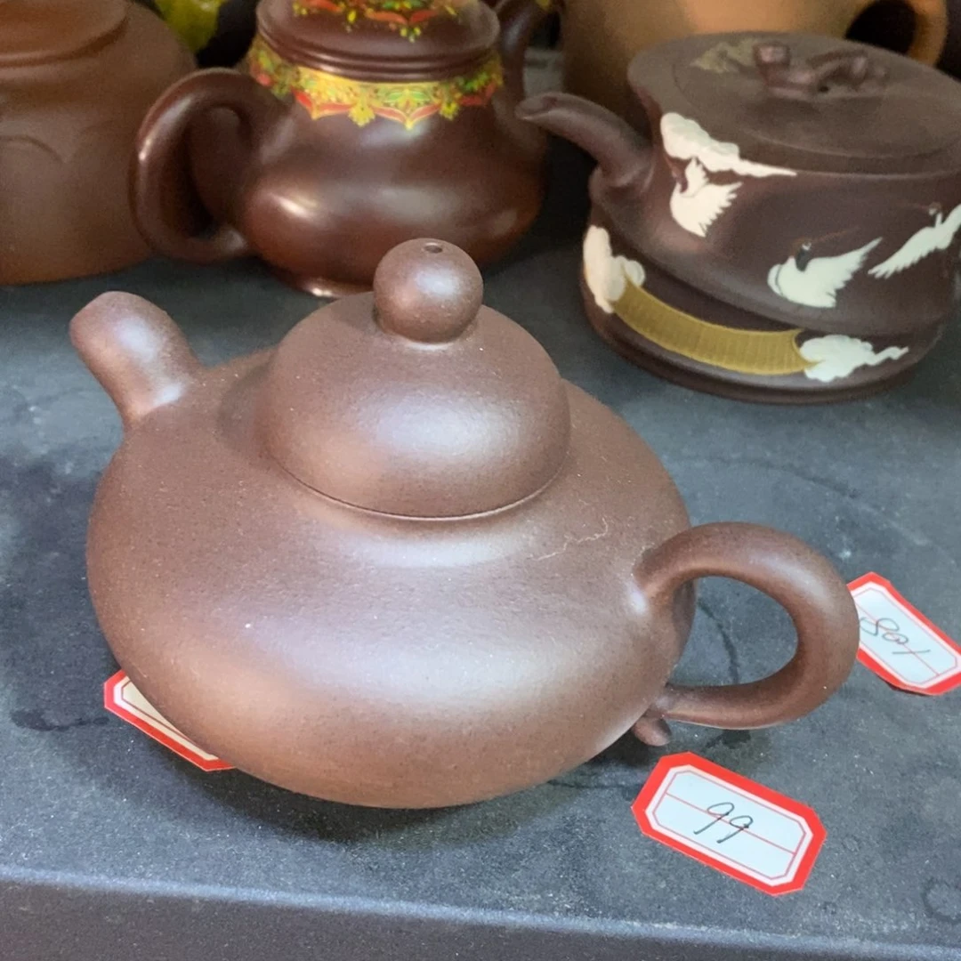 茶壶紫泥原矿手工163