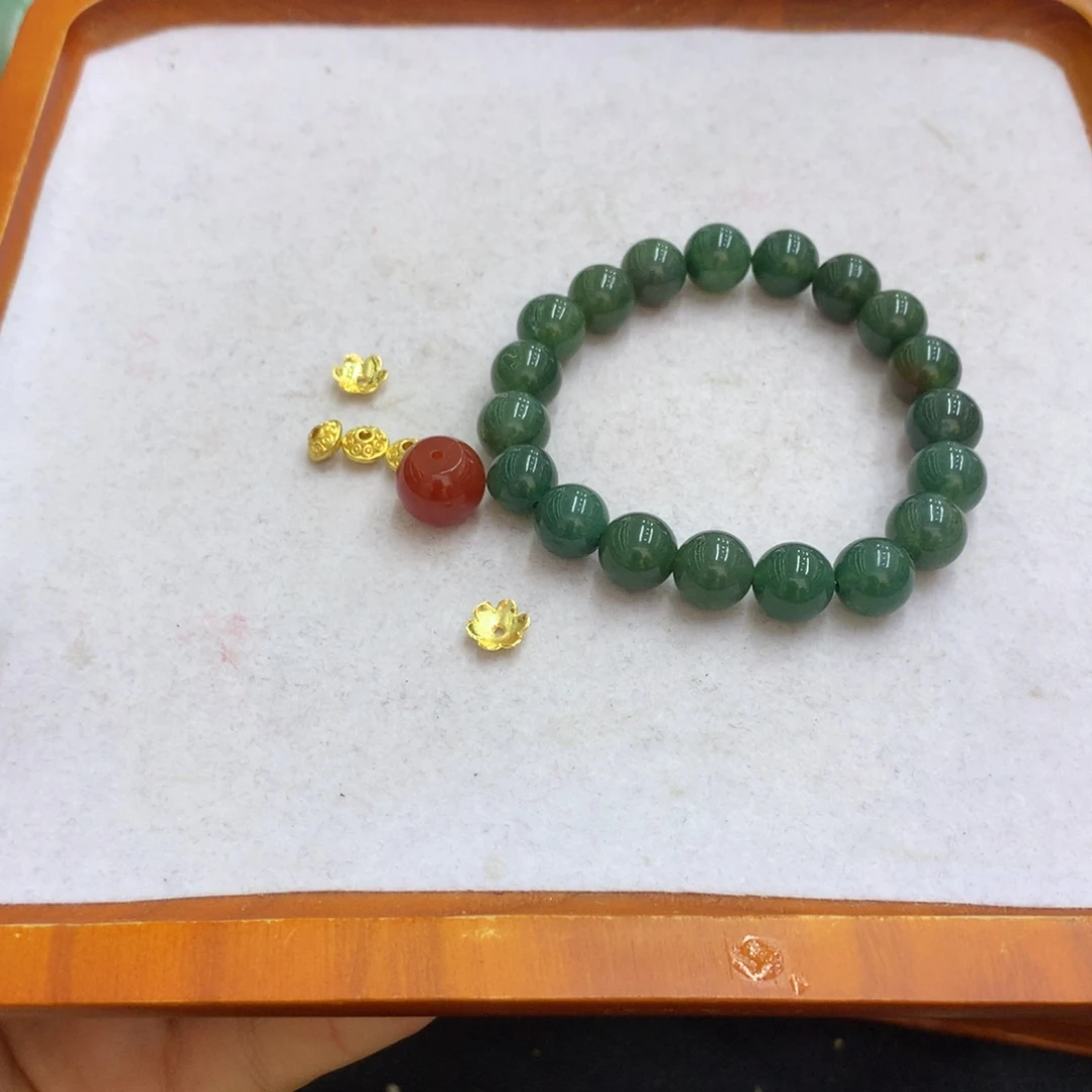 m***o未镶嵌手串石英质玉