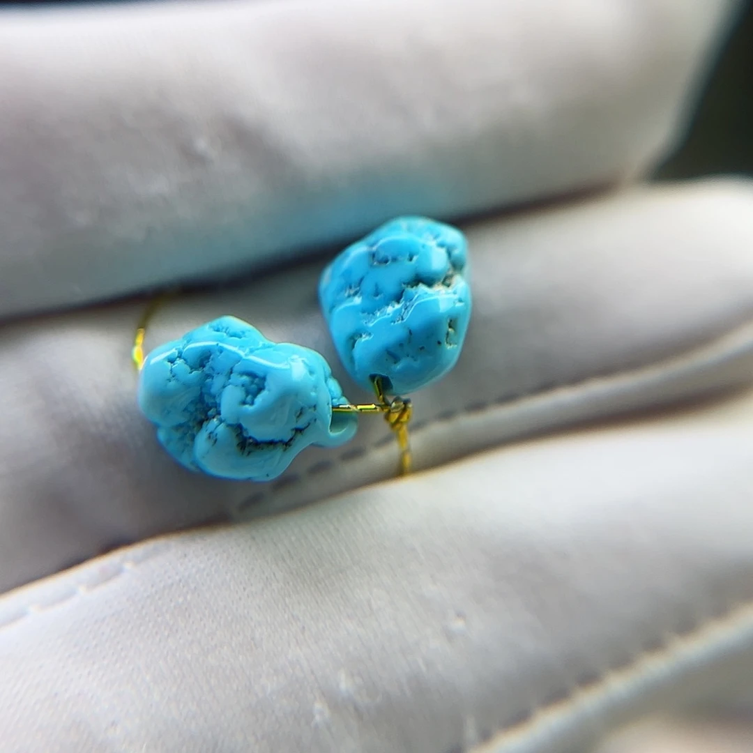 绿松石珠宝奇石未镶嵌