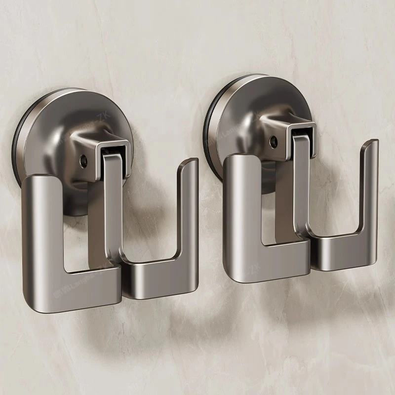 吸盘浴室拖鞋挂架免打孔壁挂式门收纳挂钩厕所卫生间置物沥水架