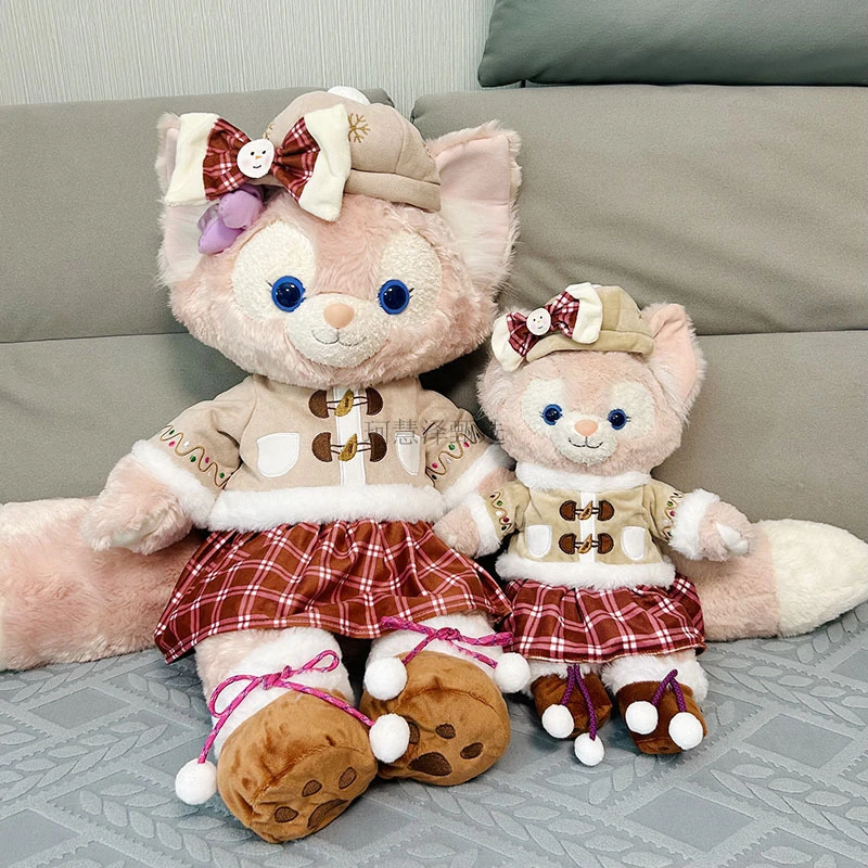 仅衣服-经典大圣诞M号玲娜贝儿公仔衣服替换装S号露露13英寸裸贝