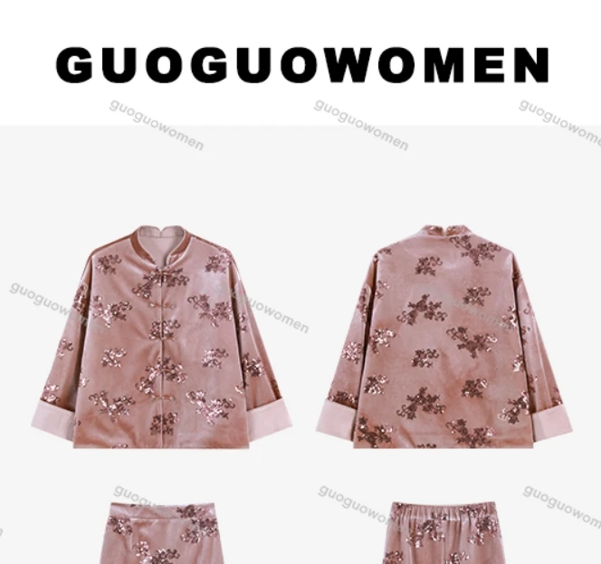 【果果家优选】新中式国风2024新款质感气质时尚复古外套