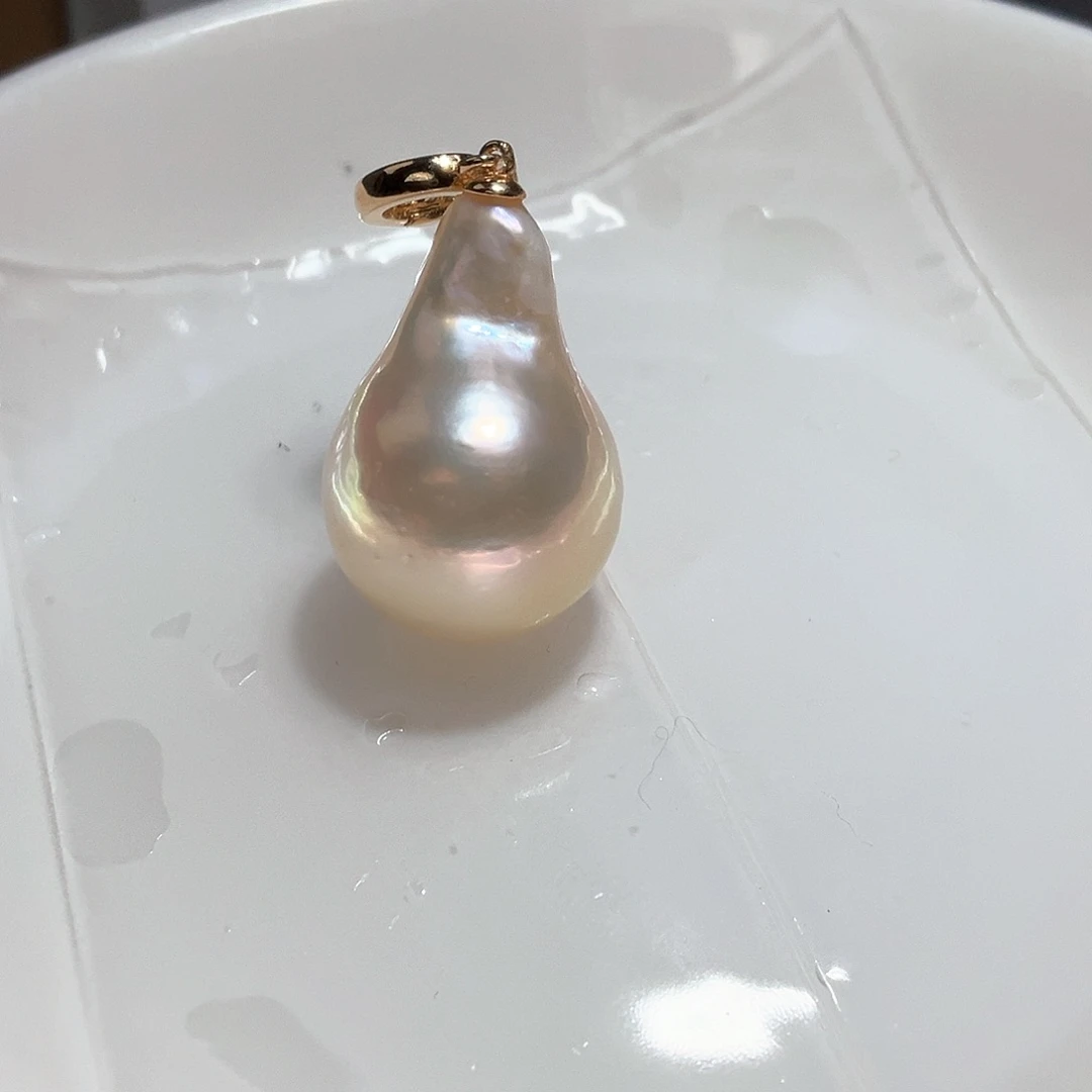 淡水珍珠颈饰银S925镶嵌