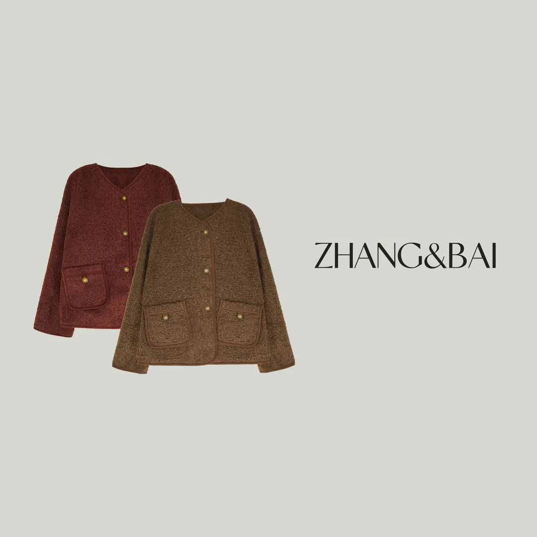 zhang&bai25新年高定 | 【藤曼】贵气千金香风冬季加厚款外套