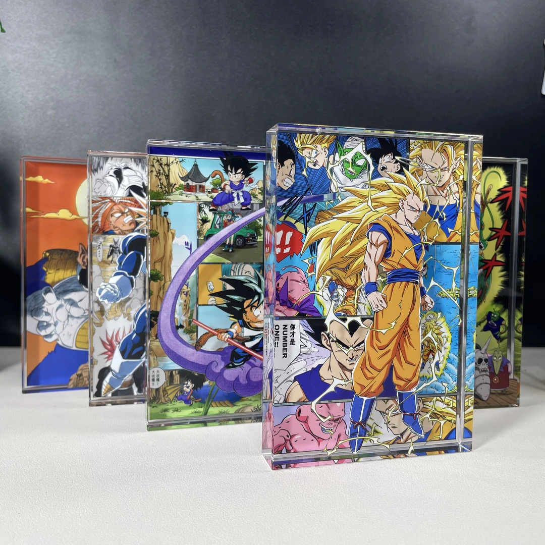 龙珠高透亮亚克力砖/水晶砖/代拆盲盒10*15*2cm