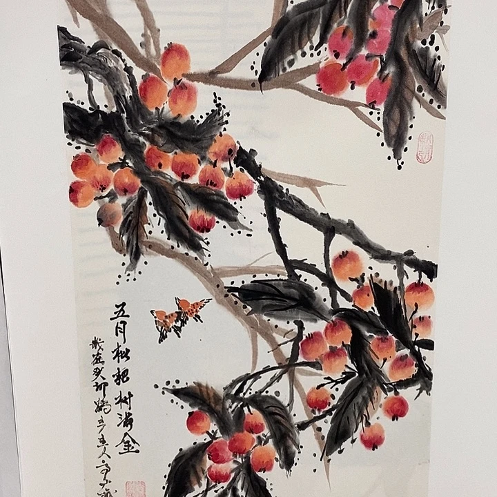 国画手写手绘作品123