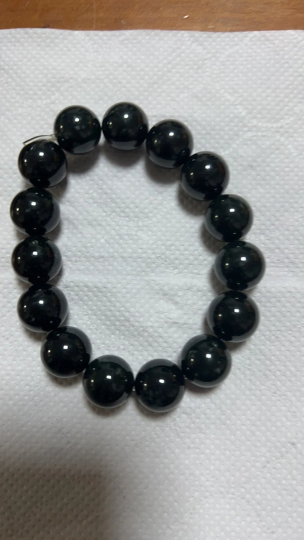 天然翡翠a货墨翠卡15