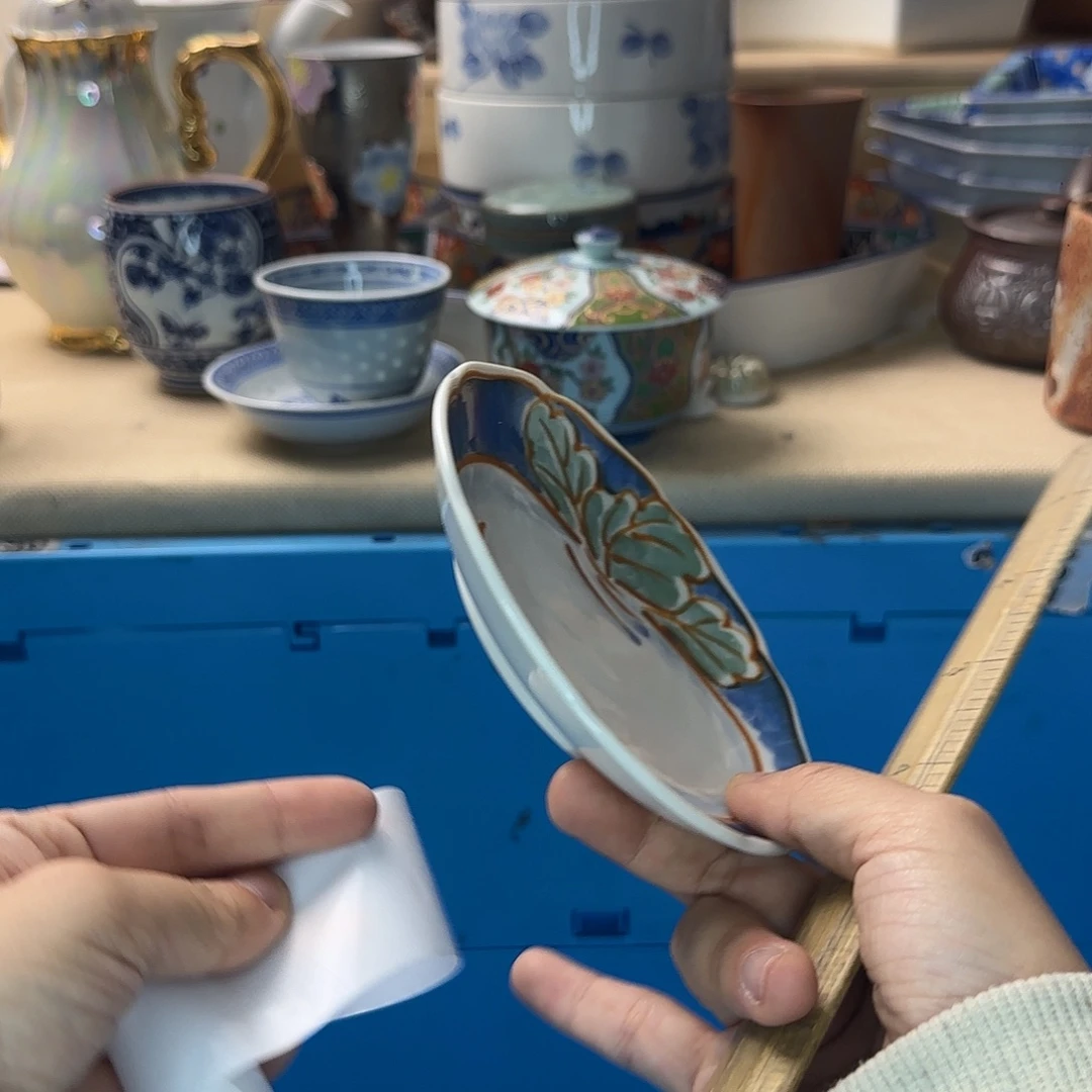 桃***夭瓷片362 回流日瓷全场满18米包邮