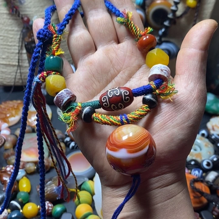 玛瑙/玉髓未镶嵌颈饰