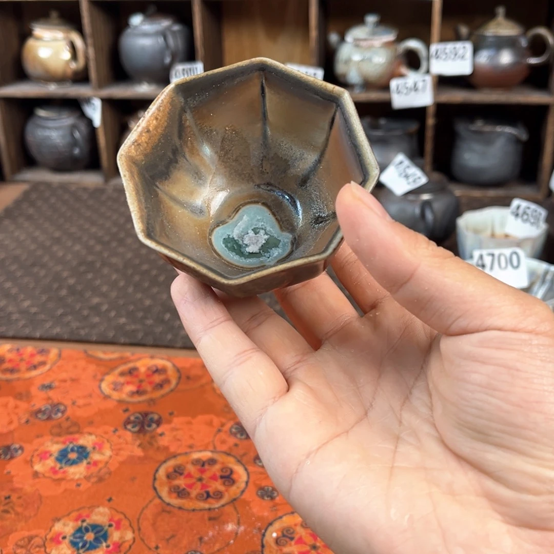 壶柴烧茶器主人杯