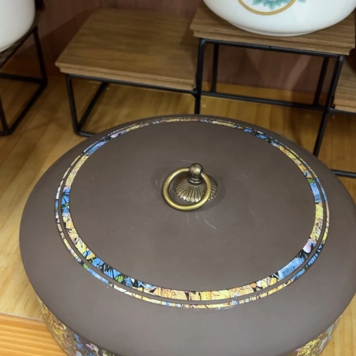 高端陶瓷茶叶密封罐