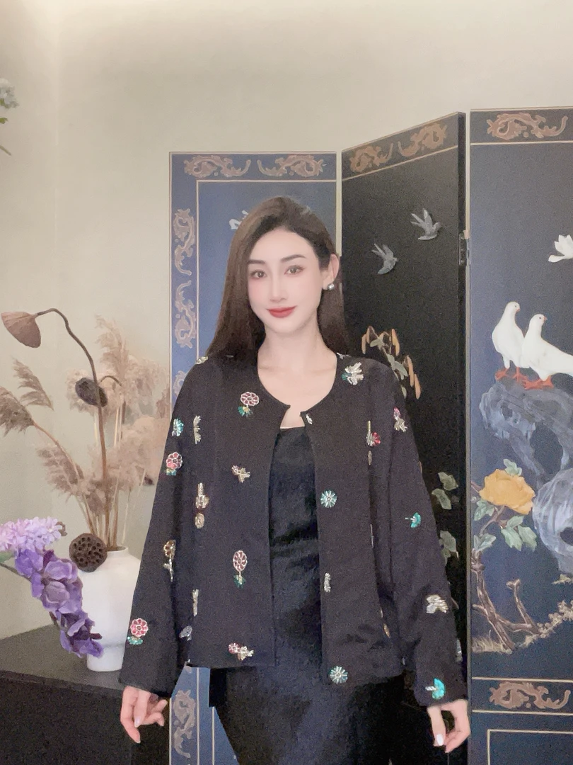 JINYISONG｜新中式高级气质宽松外套