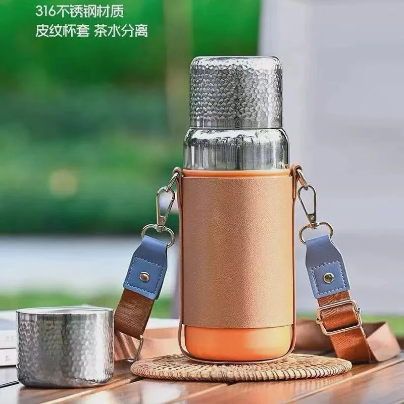 G057-锤纹车载保温杯瓶MC