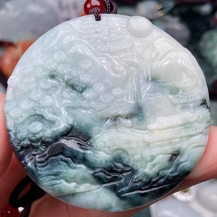 颈饰未镶嵌翡翠翡翠