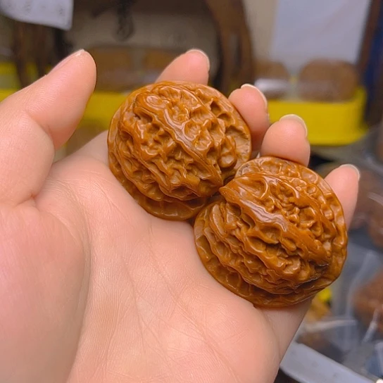 吊坠文玩核桃苹果园