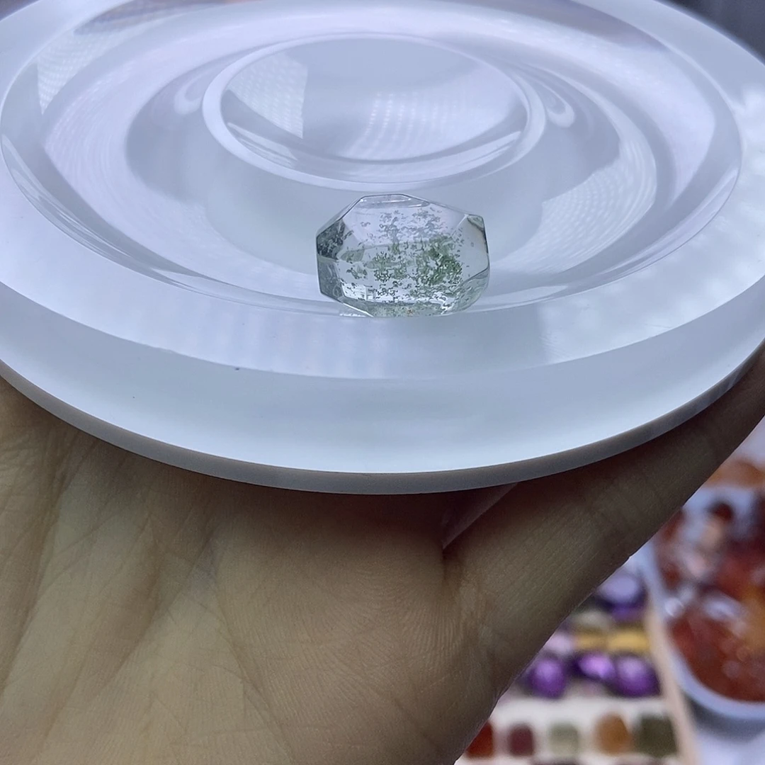 ****༊水晶手串未镶嵌定制打孔不退换