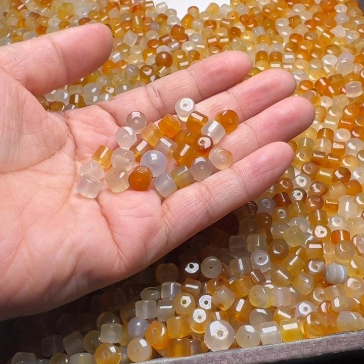 玛瑙/玉髓颈饰合金66045