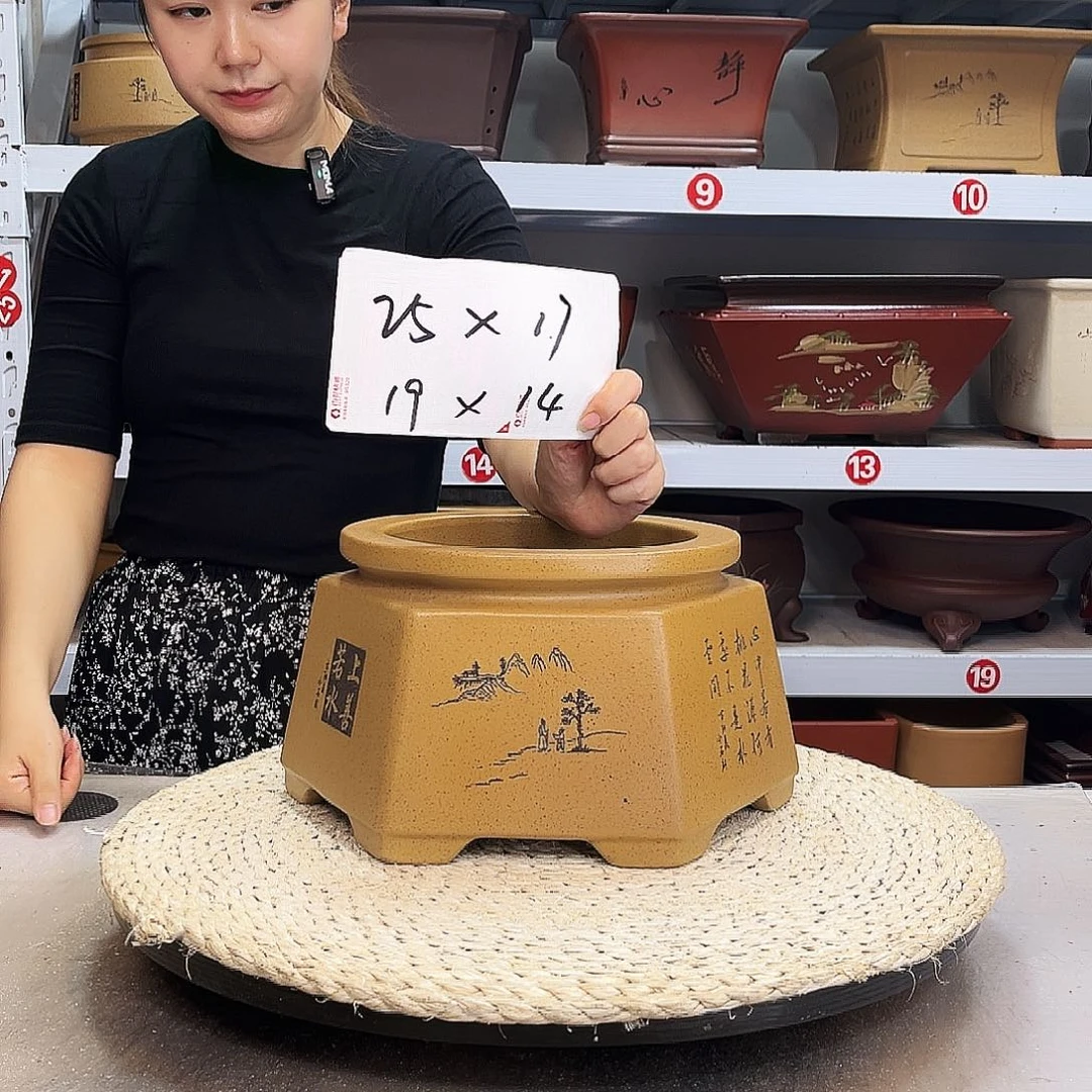 花盆紫砂紫砂花盆