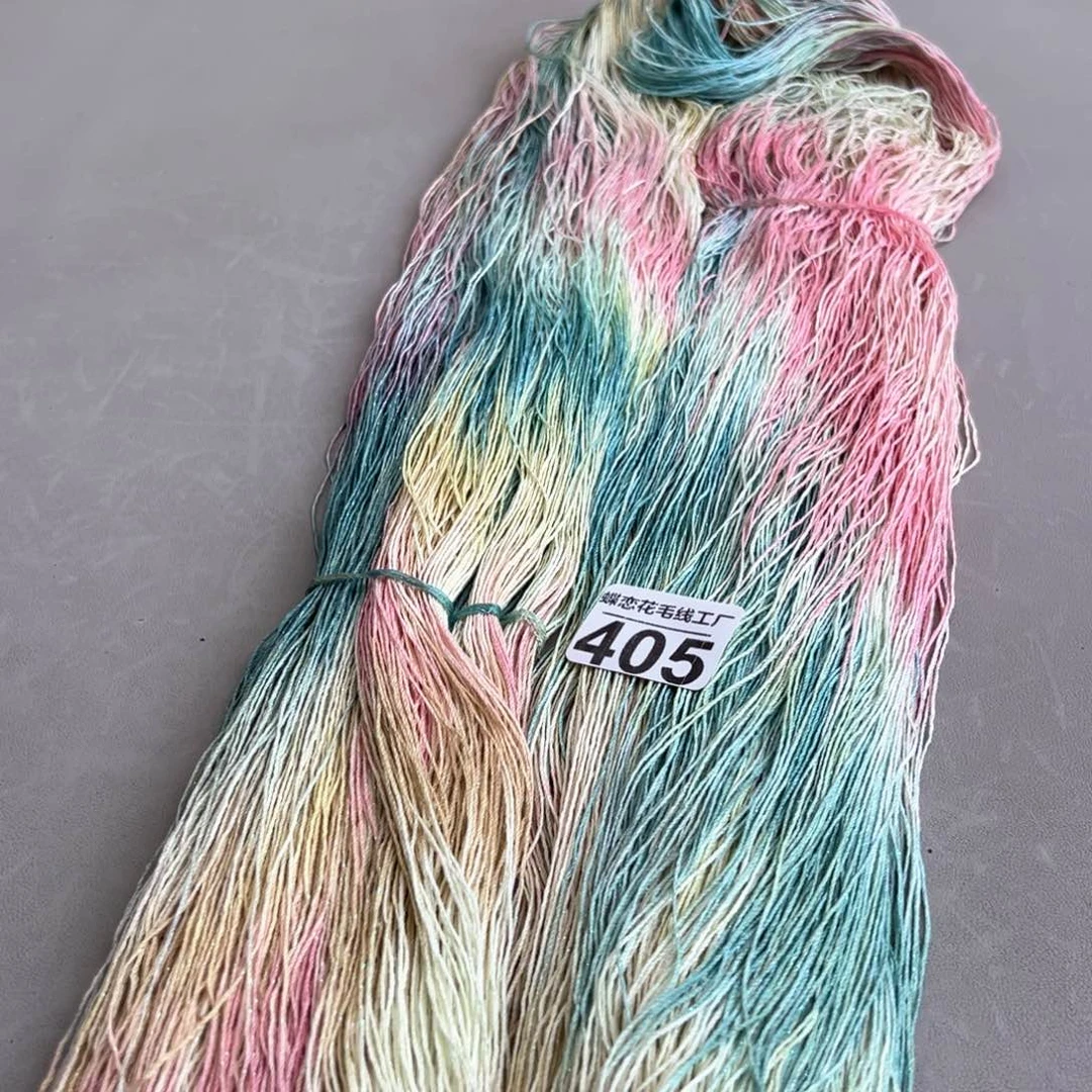 棉手染桑蚕丝荷塘月色五两五