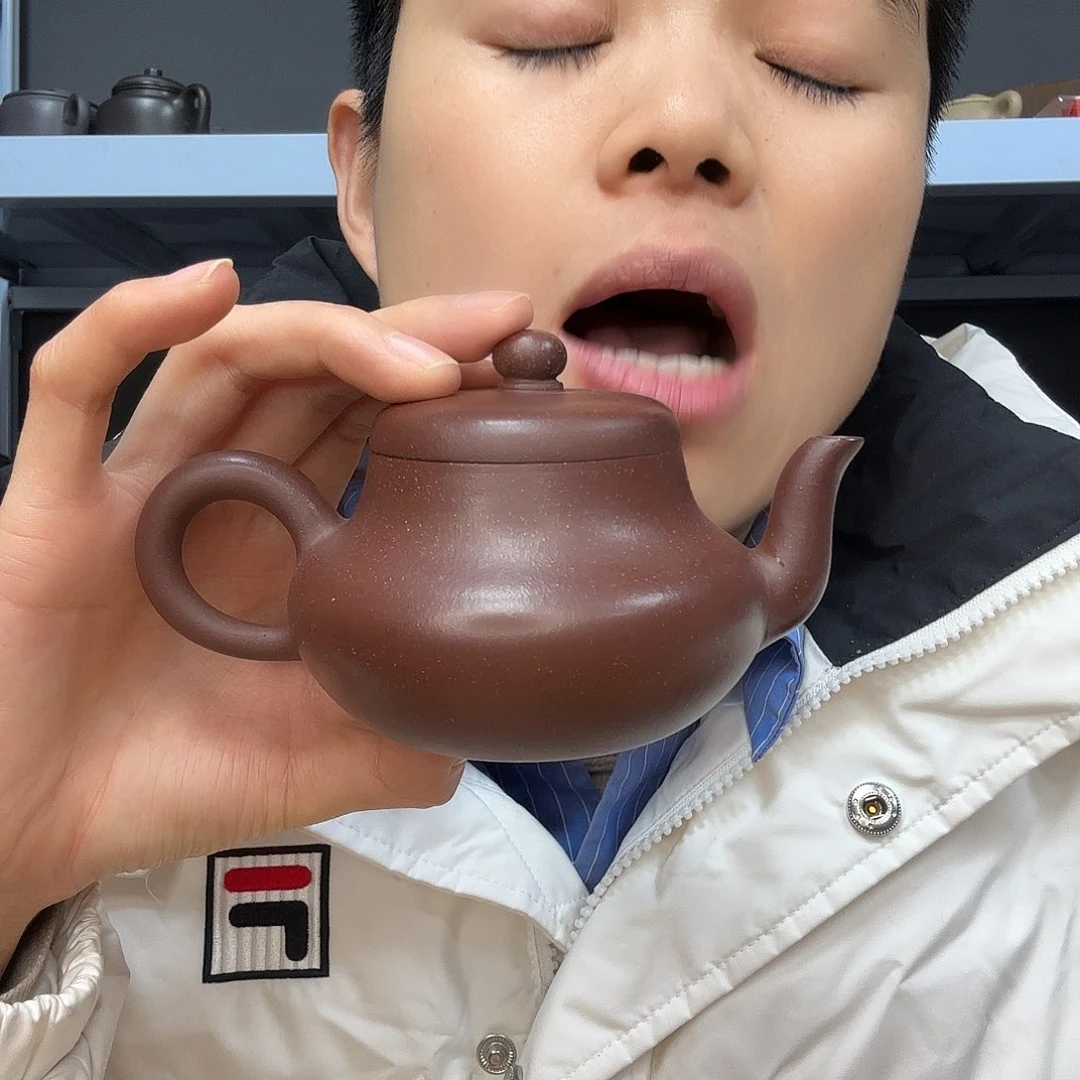 紫砂茶壶民间手艺人全手工制作