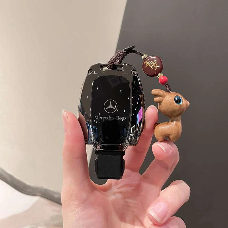 奔驰glc260钥匙套c200l车gla200威霆v260老款cla200壳c180l扣glk