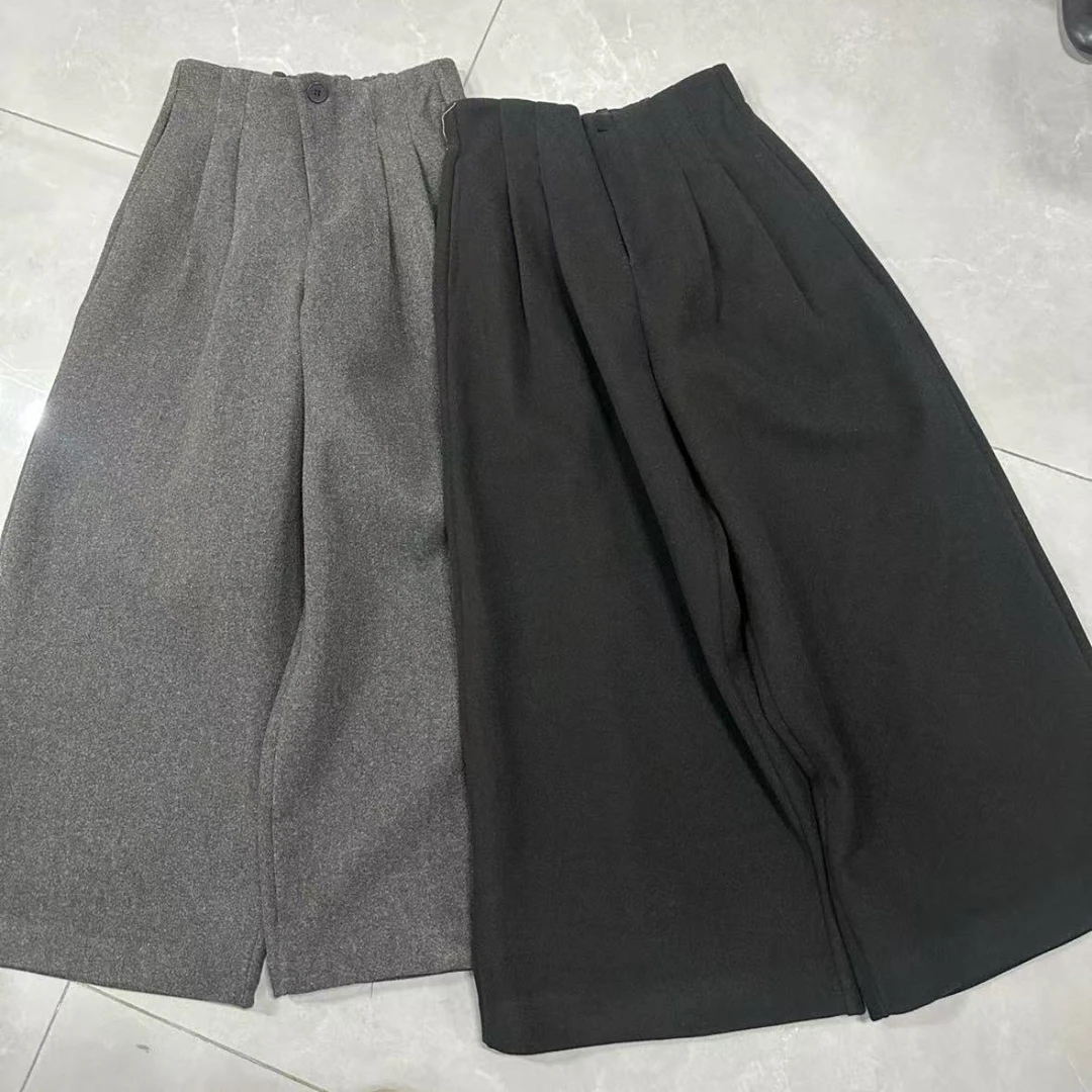 小程序 休闲直筒阔腿裤