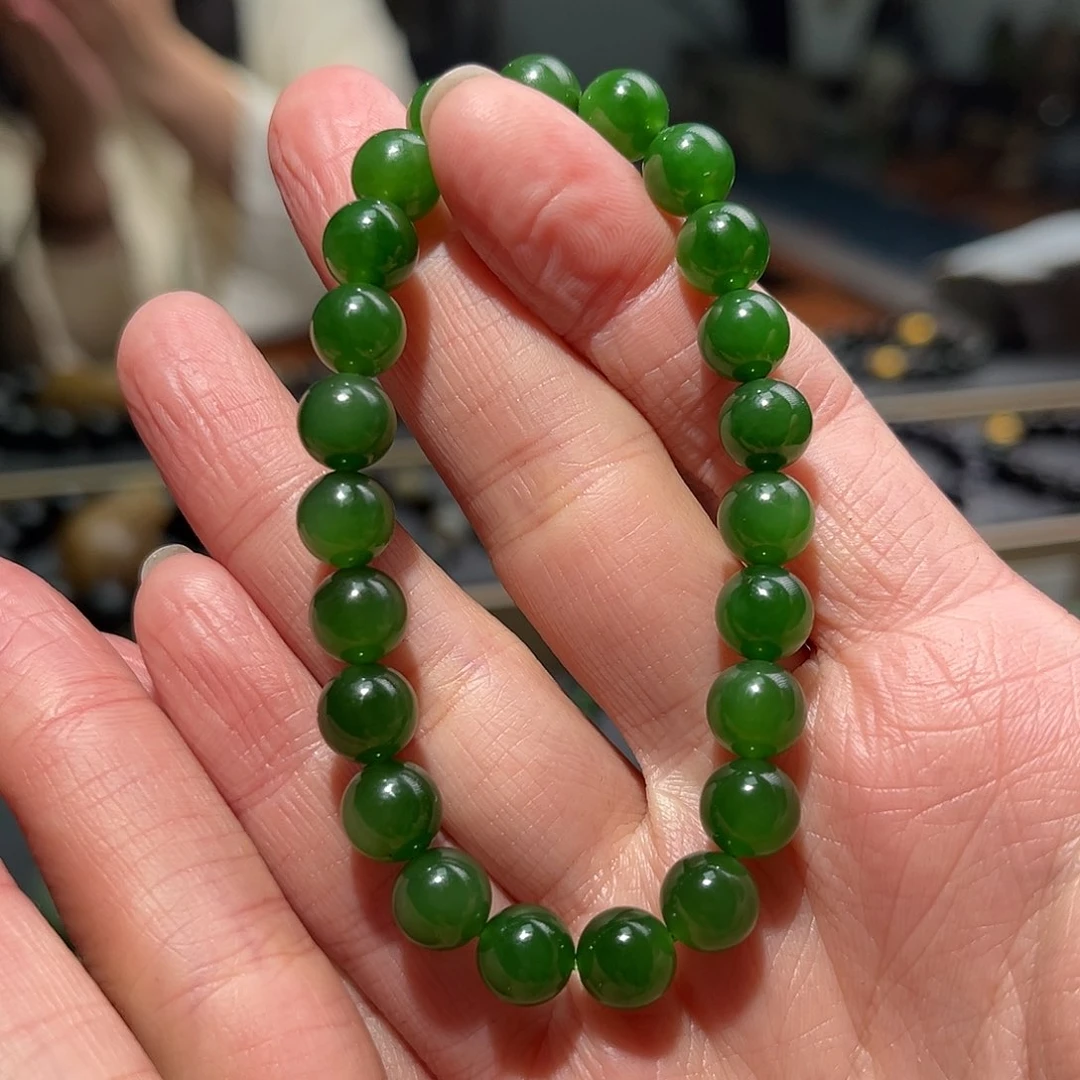 和田玉手链未镶嵌