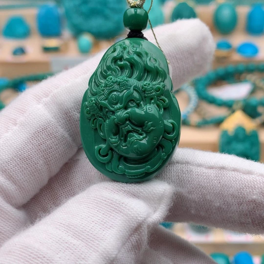 未镶嵌绿松石绿松石