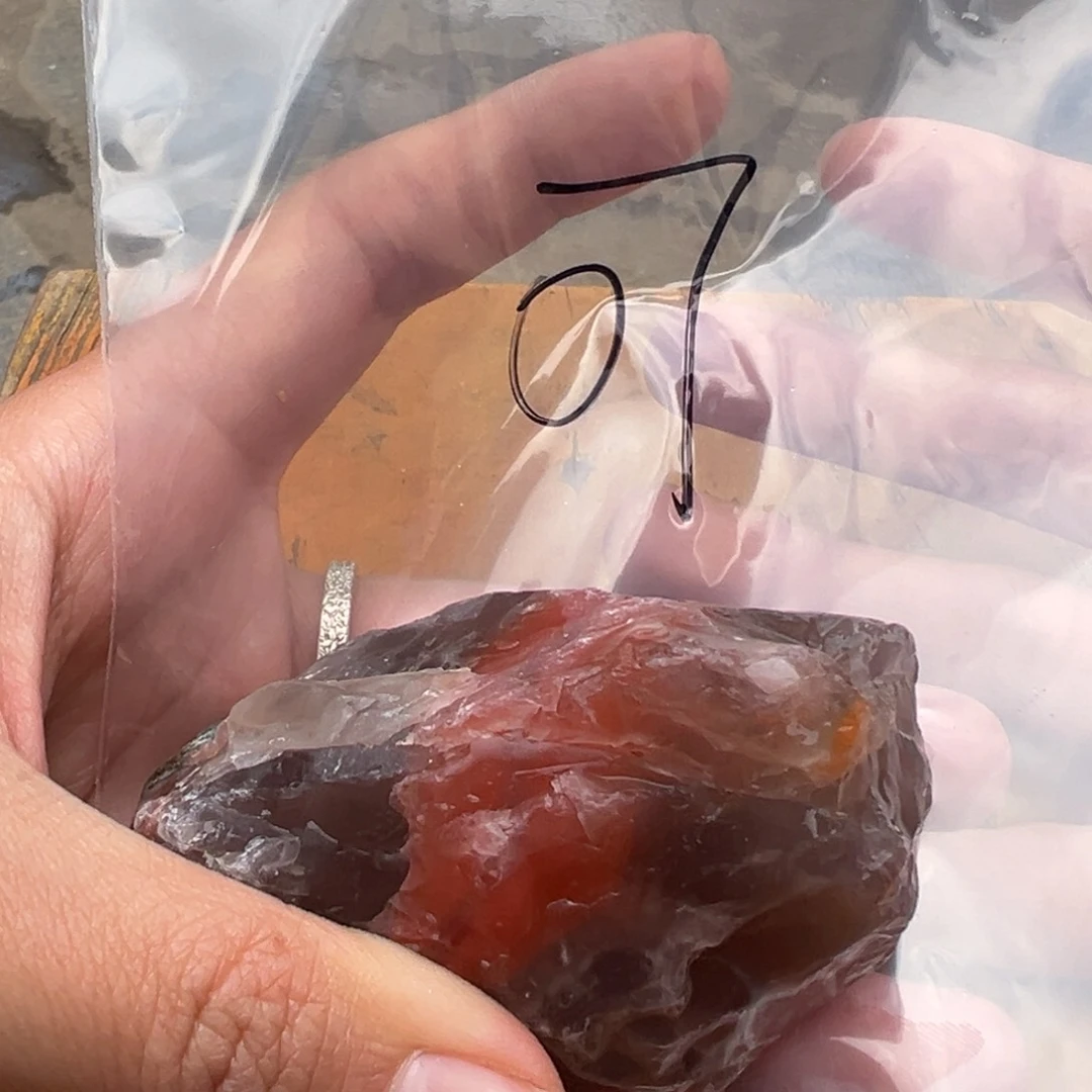 南红玛瑙未镶嵌随行手把件07