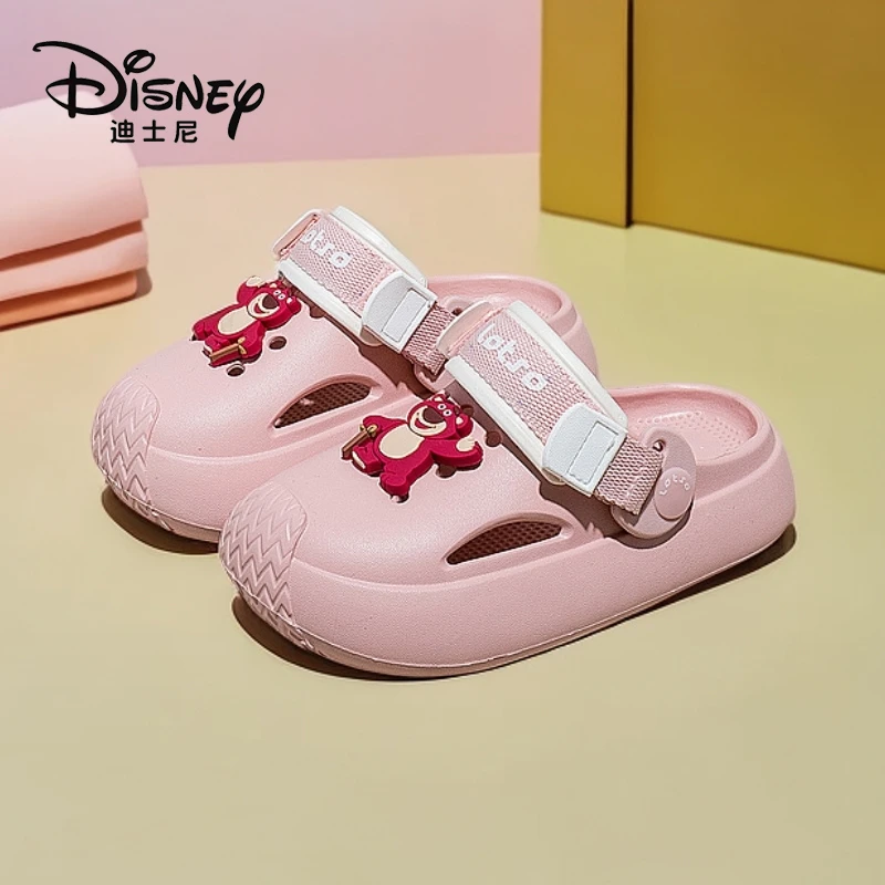 Disney/迪士尼童鞋2025夏男女童凉鞋儿童防踢洞洞鞋沙滩鞋室内鞋